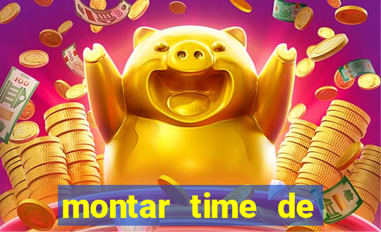 montar time de futebol site